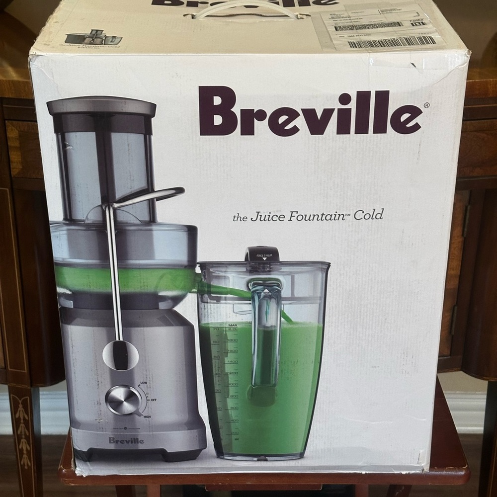 Breville BJE430SIL Juice Fountain Juicer